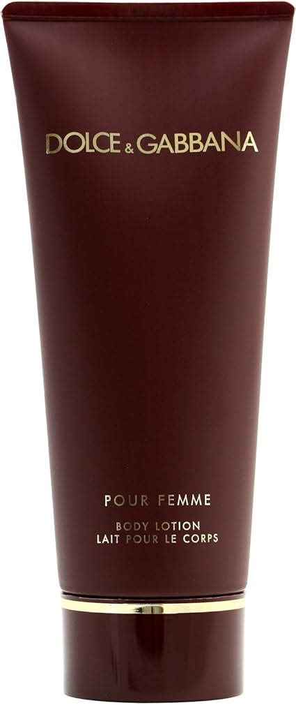 dolce gabbana pour femme body lotion 100ml